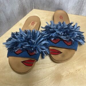 UGG Willow K Slide Sandals sz 5 Big Kid